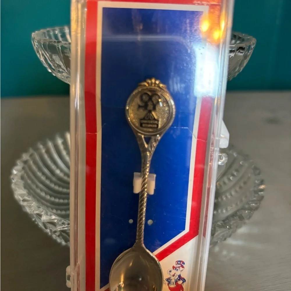 Universal Silver Ornate Serving Spoon